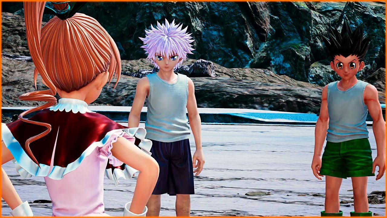 Bisky Trains Gon and Killua | Jump Force Game