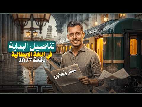 تفاصيل بداية دفعة 2027 | بكالوريا وثانوية عامة في اللغة الايطالية | أونلاين وسنتر مع سنيور باسل