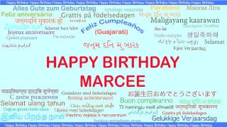 Marcee   Languages Idiomas - Happy Birthday