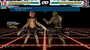 Tekken 7 Season 3 Alisa Movelist Showcase with frame data display