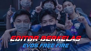 EDITOR BERKELAS FF - STORY WA TENTANG EVOS FREE FIRE