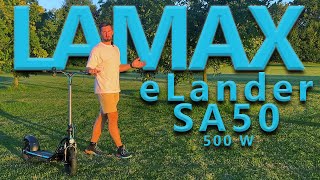 Videorecenze LAMAX eLander SA50  Výborný parťák nejen do města