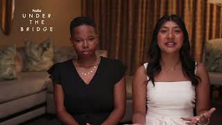 “Under the Bridge” Interview with Vritika Gupta (Reena) and Aiyana Goodfellow (Dusty)