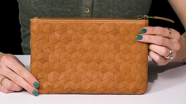 Madewell Leather Pouch Clutch Woven SKU: 9882514