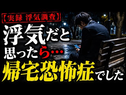 浮気調査の結果判明した旦那の病|帰宅恐怖症のサムネイル