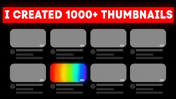 I created 1000 VIRAL THUMBNAILS: How to Make a VIRAL KILLER THUMBNAIL (for the 2025 algorithm)