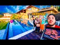 PRIMEIRO CHURRASCÃO NA MANSÃO DA PRAIA🥩🔥(PULAMOS NA PISCINA)