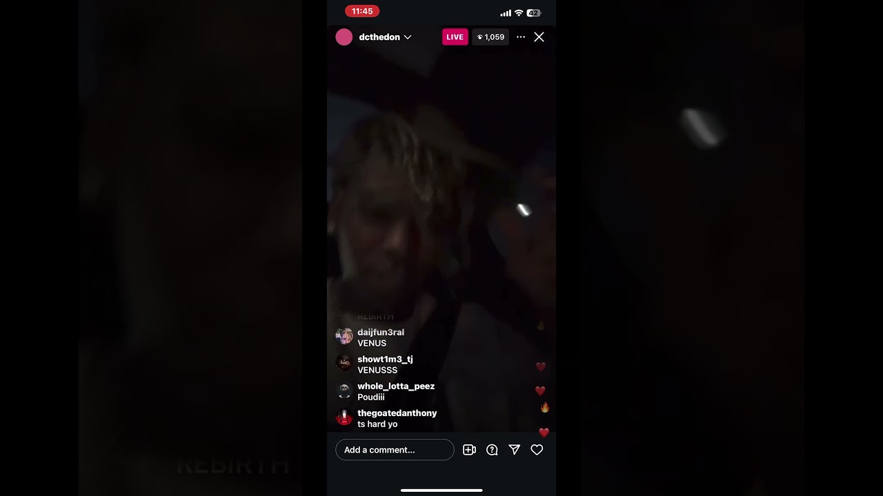 DC the Don plays unreleased song on Instagram live “REBIRTH 2?” 
