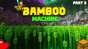 How to Make Bamboo Farm in MCFleet Server | Mcfleet Guide #mcfleet