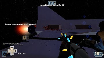 TF2: Zombie Escape Mod - ze_space_station_skial_1 on Skial