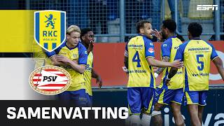 Denilho Cleonise Straft Een Inschattingsfout Achterin Af Samenvatting Rkc Waalwijk - Jong Psv