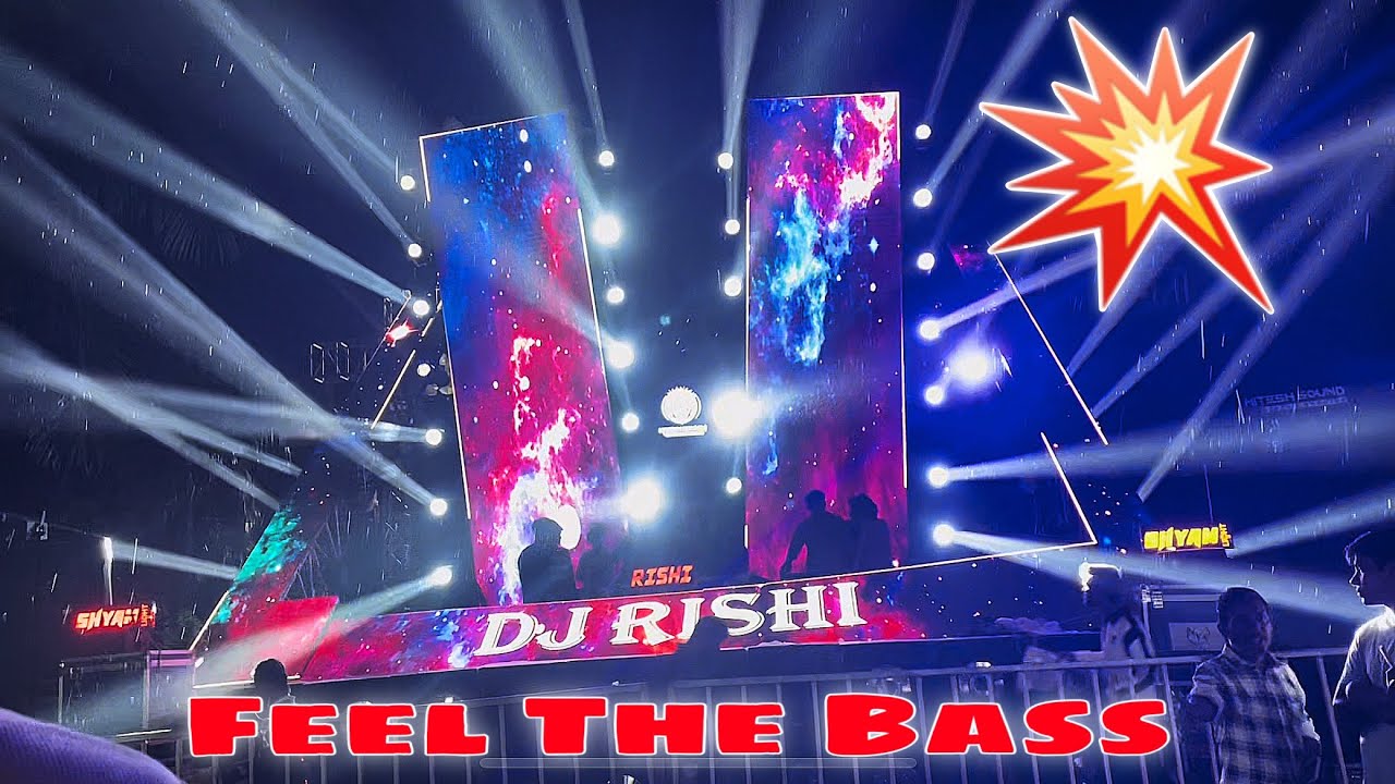 Dj RISHI - Feel The Bass 💥 Sound Check 🤯 - YouTube
