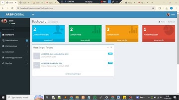 Source Code Sistem Arsip Digital Berbasis Web (PHP & MySQL)