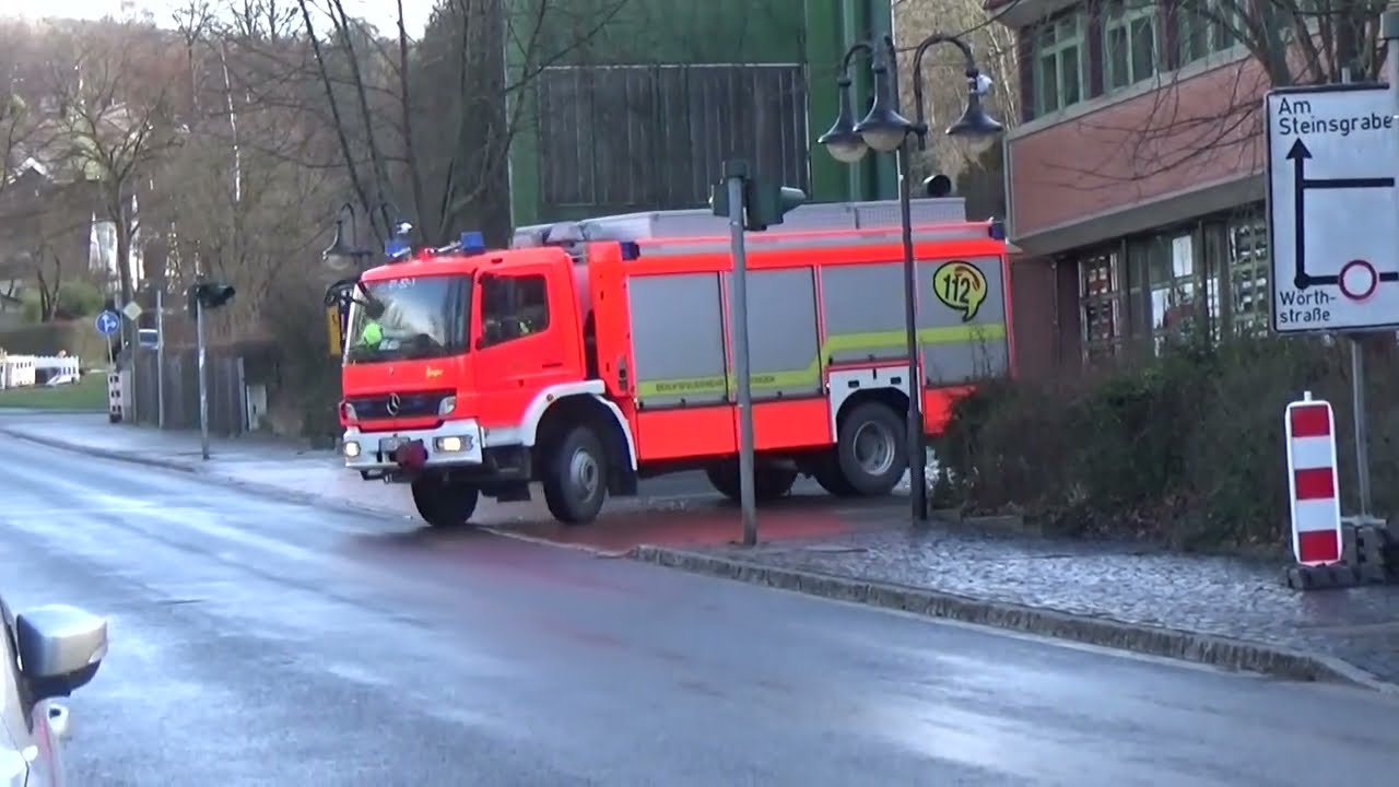 [Sturmtief Ylenia und Zeynep] Einsatzfahrten Berufsfeuerwehr Göttingen und FFW Bovenden