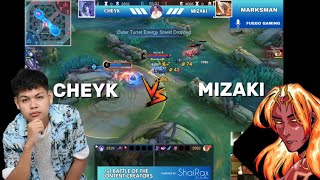 Battle of the content creator  MIZAKI VS CHEYK Net Worth