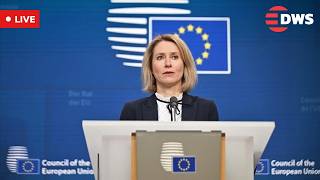 LIVE: Kaja Kallas EU Foreign Policy Briefing After High Stakes Luxembourg Meeting | DWS News | AC14