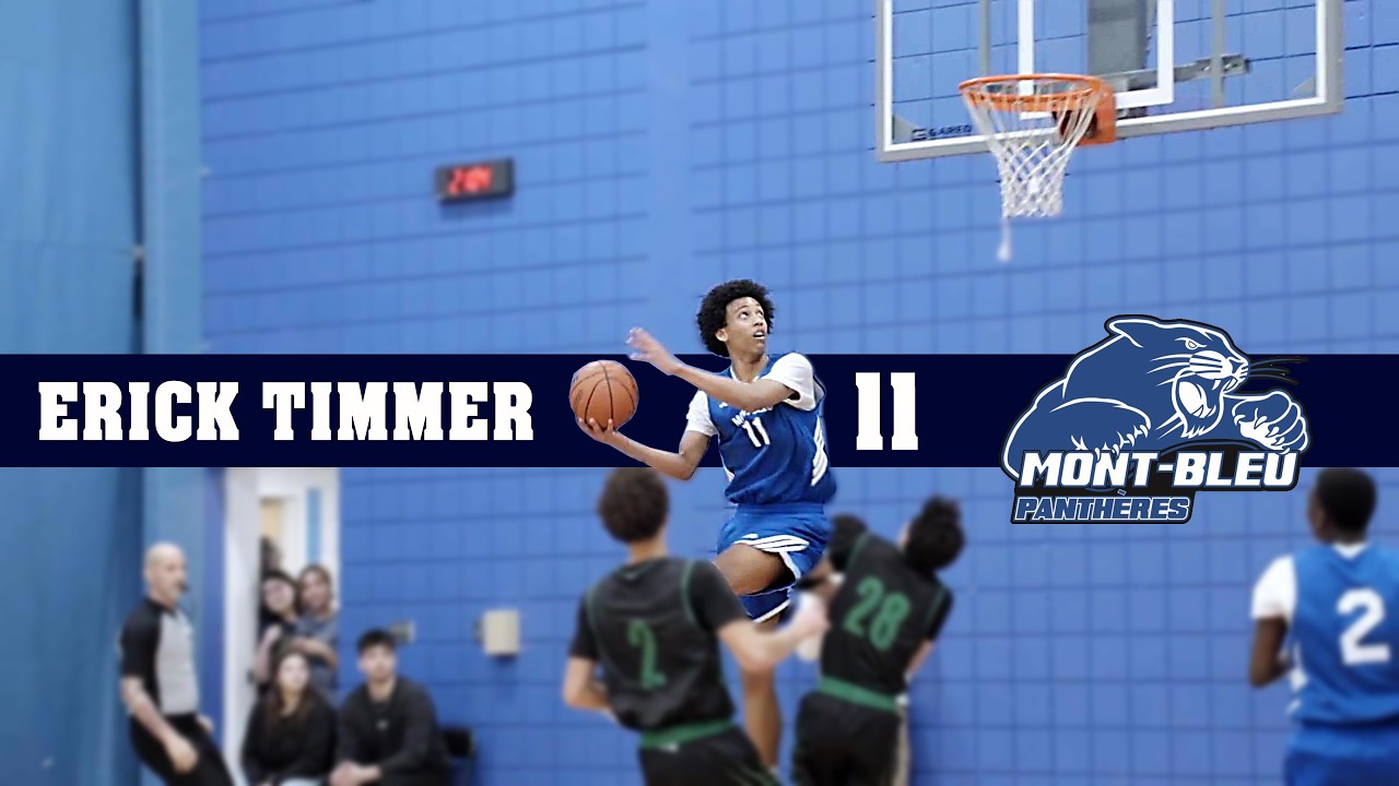 Erick Timmer | Panthères de Mont-Bleu | RSEQ Basketball Highlights 2025-2026