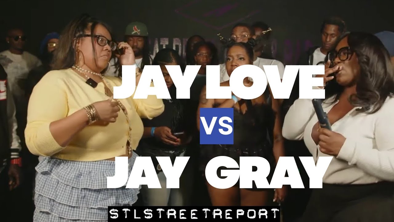 Jay Love vs Jay Gray | Full 3 RD Female Rap Battle! 