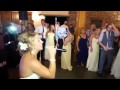The bride sings Don't Stop Believing at her own wedding with EBE Sydney and Just Joey Productions