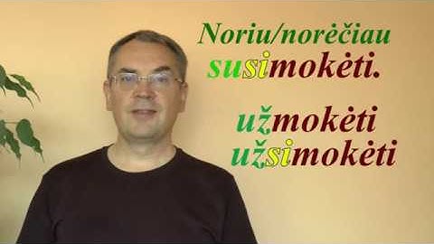 LITHUANIAN LESSON 130 - TO PAY - Mokėti, sumokėti (Part 1)