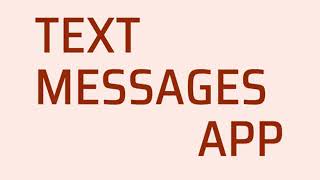 Fast & Secure Text Messaging App