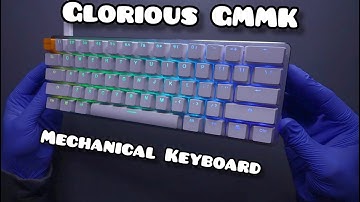 Glorious GMMK Modular Mechanical Keyboard – Compact, White Ice Edition Unboxing || Sonic Gaming PC