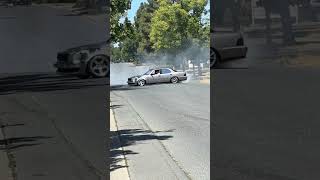 Donuts and baby roll back in the Ls swapped Lexus