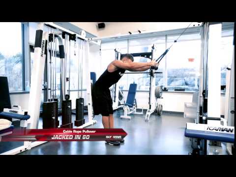 Jacked in 60: Phase 1 Day 2: Cable Rope Pullovers