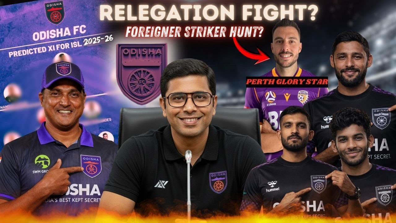 Odisha FC Sign Edwin Sydney, VP Suhair & Tejas Krishna | New Foreign Striker Plan? OFC Transfers