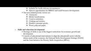 Growth and Development Strategies   AsgiSA