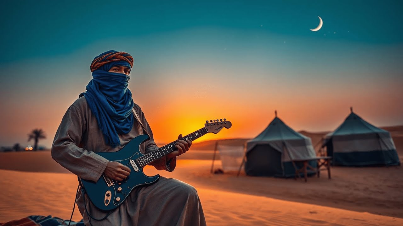 Relaxing Tuareg Blues | Tinariwen Inspired Desert Meditation & African Instrumental Chillout music