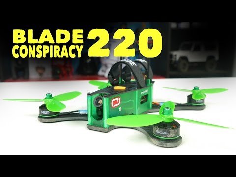 Blade Conspiracy 220 BNF Quadcopter Unboxing