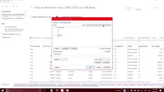 Tableau Training:  Wednesday session 4   state to state corps database