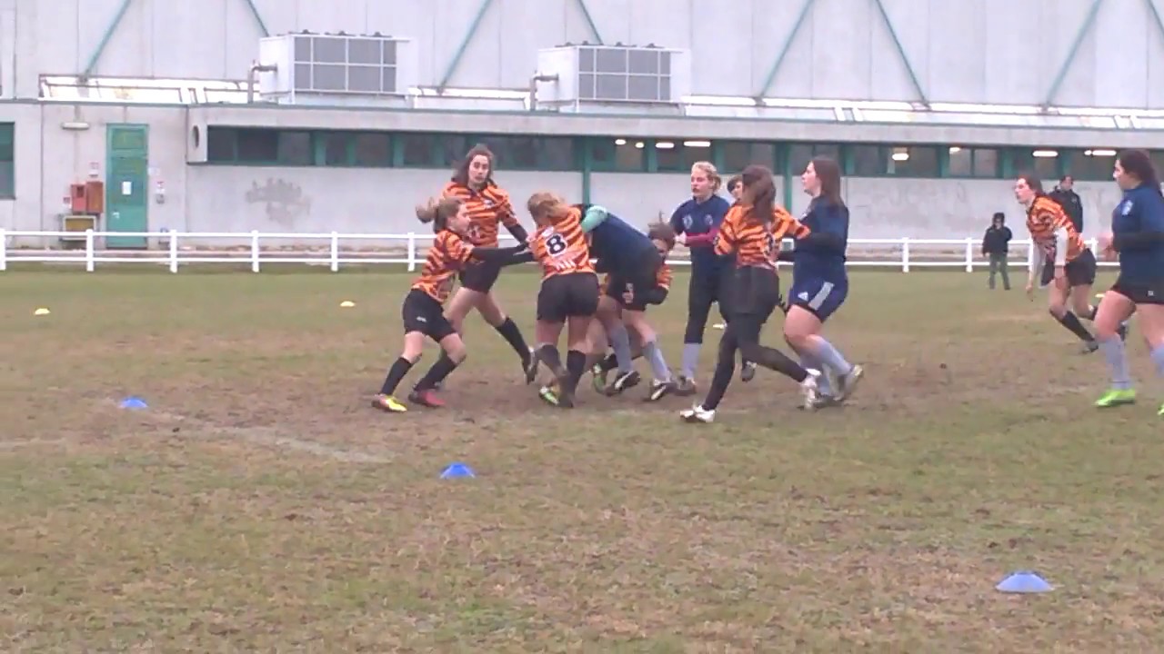How score a rugby try, one against seven YouTube