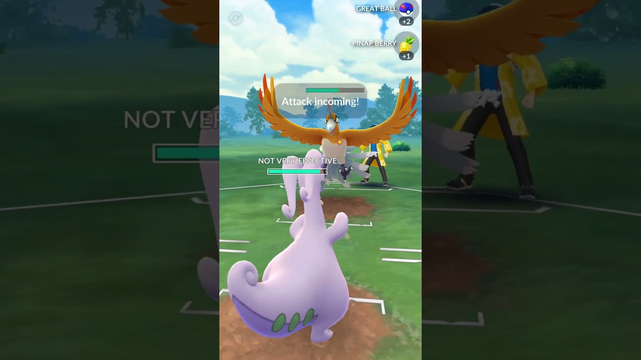 *NEW* Thunder Punch GOODRA BOOMS through a shield! 
