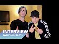 Twenty One Pilots talk about their fans' influence on their music and more!