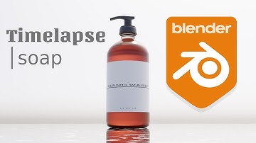 How to make a Soap Bottle │Blender
