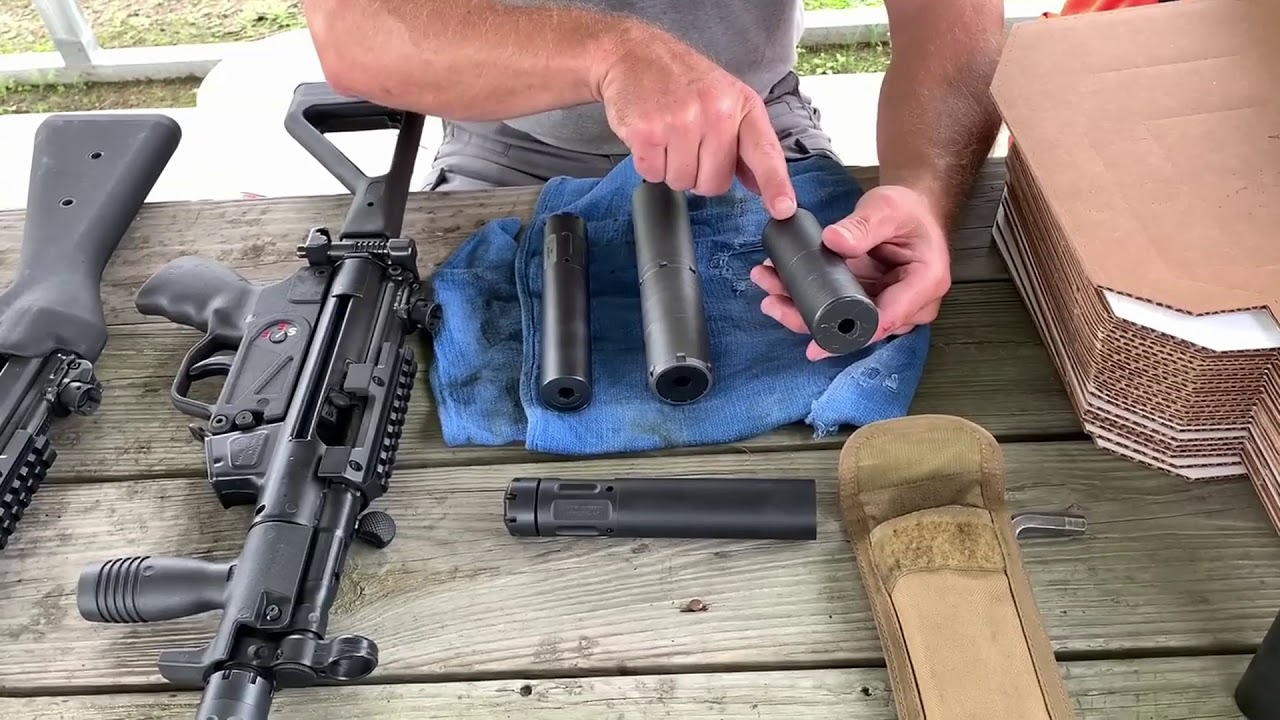 MP5 Suppressor Eval - One-minute clip