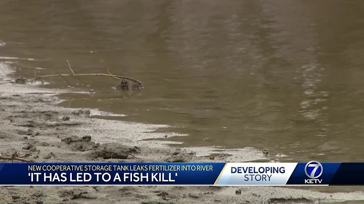 Liquid fertilizer spill in Red Oak, Iowa flows into Missouri River
