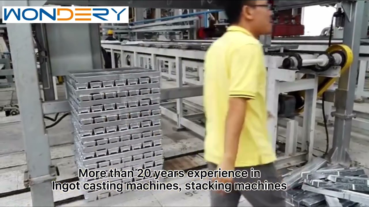 Automatic Aluminum Ingot Stacking Machine