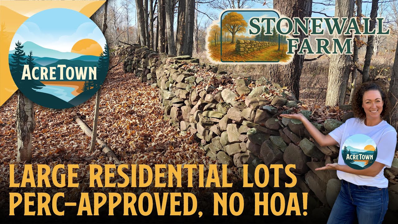 Upstate New York Land for Sale near Lake Ontario | Perc-Approved | Flat | No Floodplain | No HOA!