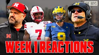 Will Compton and Taylor Lewan React To Week 1 Of College Football