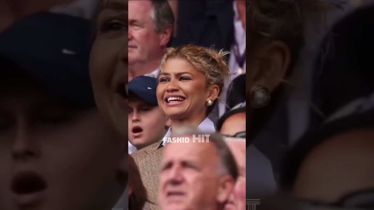 Actress - Zendaya at Wimbledon tennis 🎾 game