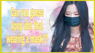 [Kpop Game] Guess 25 kpop idol when wearing a mask screenshot 1