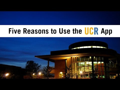 5 Reasons to Use the UCR App