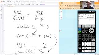 Letting the calculator carry everything to avoid rounding errors