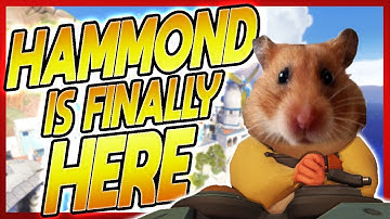 HAMMOND ON LIVE SERVERS TODAY!! | Dva main plays WRECKING BALL | Overwatch
