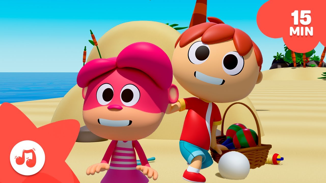 A Jugar a la Ronda 🦁 Canciones Infantiles [15 min] | Canciones del Zoo