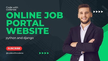 online job portal in python django and bootstrap