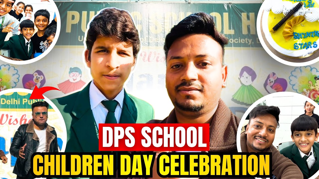 Children’s Day Celebration 2025 at DPS Haldwani 🎈📸 | Dance, Fun & Surprises 🥳😍🎂🎉 @YashJaiswalVlogss 